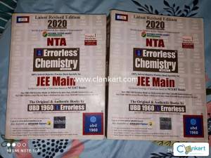 Errorless Chemistry volume 1 and 2020 NTA revised edition
