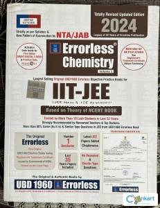 Errorless Physics , chemistry, mathematics volume 1 & 2