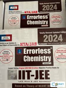 Errorless Physics, chemistry, Maths