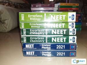 Errorless books for PHY CHEM and BIO