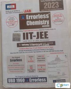 Errorless chemistry jee mains