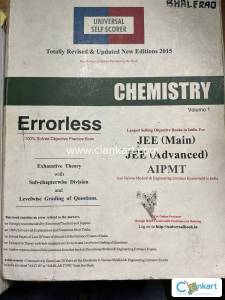 Errorless chemistry jee mains and advance volume 1 and 2