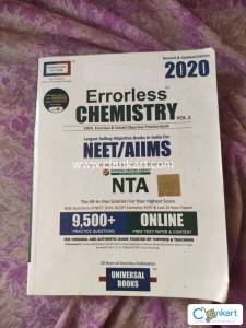 Errorless chemistry volume 2 NEET/ AIIMS