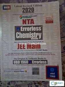 Errorless chemistry volume 1 and 2 both book for sale.