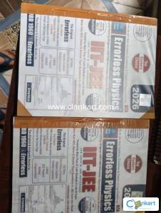 Errorless physics IIT jee vol 1 and 2 edition 2026
