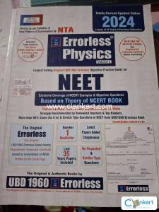 Errorless physics class 11 and 12