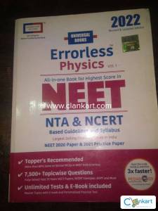 Errorless physics for neet