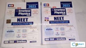 Errorless physics volume 1 and 2 for NEET