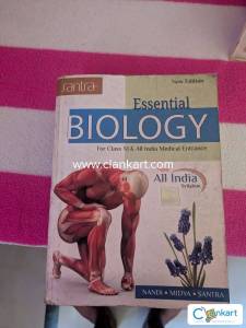 Essential biology for class 11 and all india entrance medical examinat