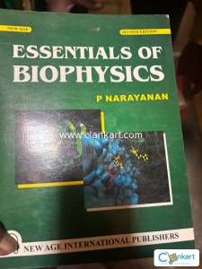 Essential of Biophysics by K R Narayanan