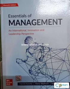 Essential of Management 11th Edition - Harold, Heinz, Mark V