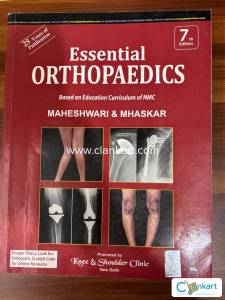 Essential orthopaedics Maheshwari & Mhaskar
