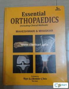 Essential orthopaedics by Maheshwari and Mhaskar