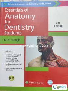 Essentials of Anatomy for Dentistry Students BDS 2nd Edition DR Singh