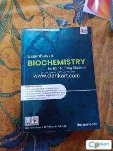 Essentials of Biochemistry for Bsc Nursing students