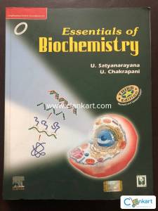 Essentials of Biochemistry text book First year BDS