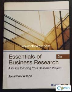 Essentials of Business Research by Jonathan Wilson, SAGE Publication