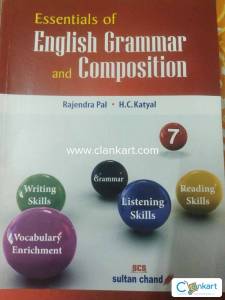 Essentials of English grammar and composition for class 7
