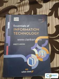 Essentials of INFORMATION TECHNOLOGY for class 10