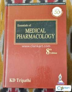Essentials of Medical Pharmacology by KD Tripathi 8th edition