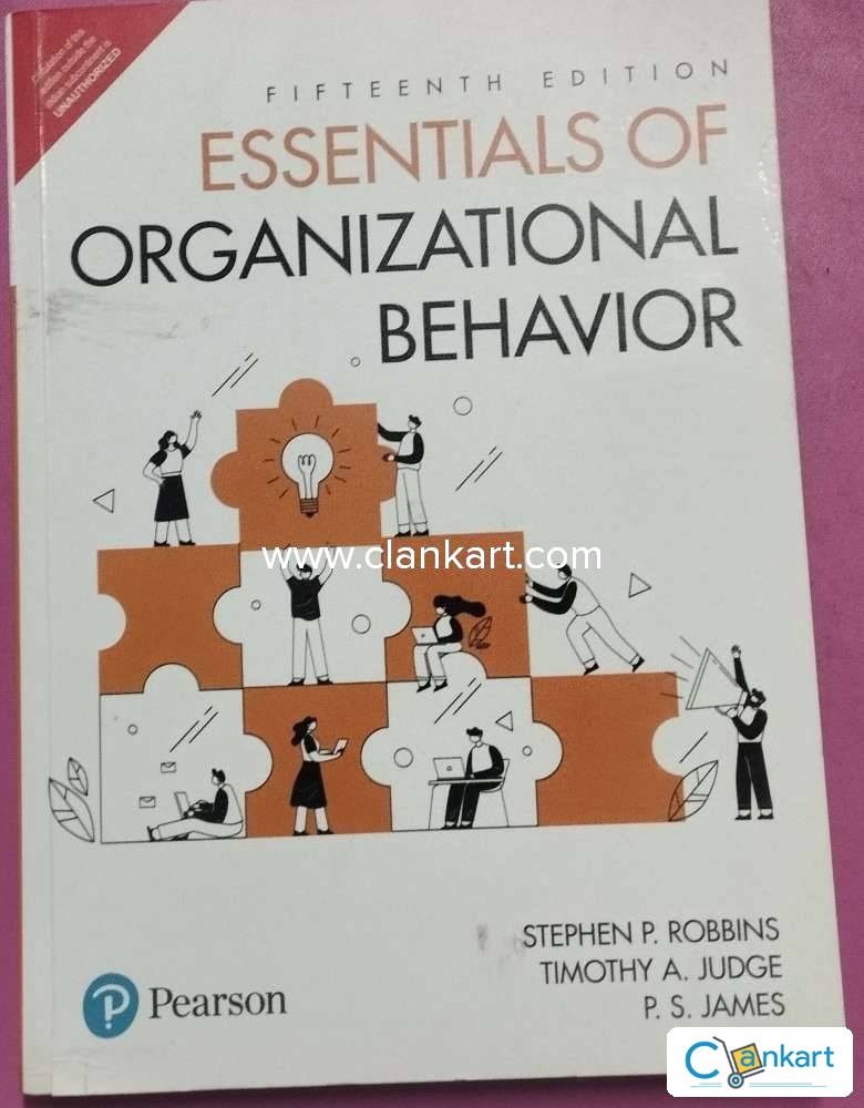 Buy 'Essentials Of Organizational Behaviour Stephen P Robbins