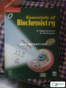 Essentials of biochemistry for 1st bds