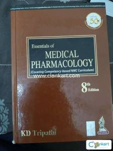 Essentials of medical pharmacology kd tripathi