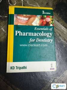 Essentials of pharmacology for dentistry kD Tripathi