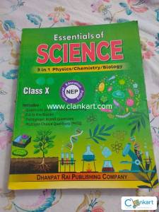 Essentials of science, 3 in 1 for class 10