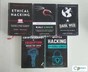 Ethical Hacking & Kali Linux Cyber Security Books Set of 5