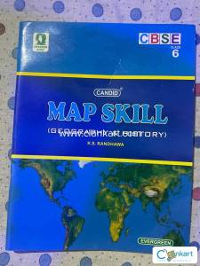 Evergreen CBSE 6 Candid Map Skills Geography and History