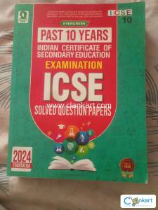 Evergreen icse 10 years solved question papers for class 10