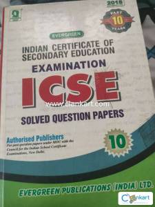 Evergreen icse solved question papers