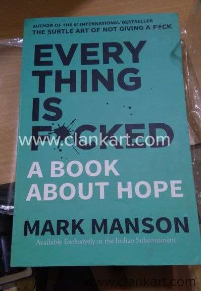 Everything is Fcked A book about hope