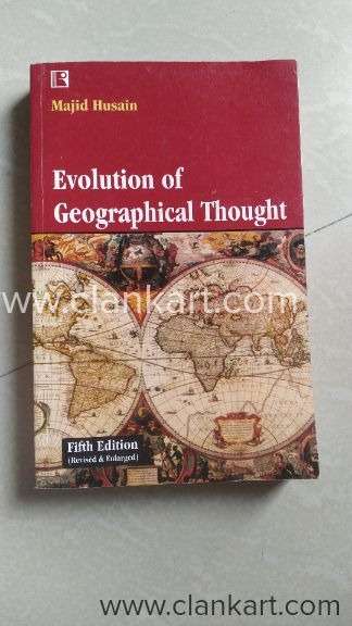 Evolution of Geographical Thought