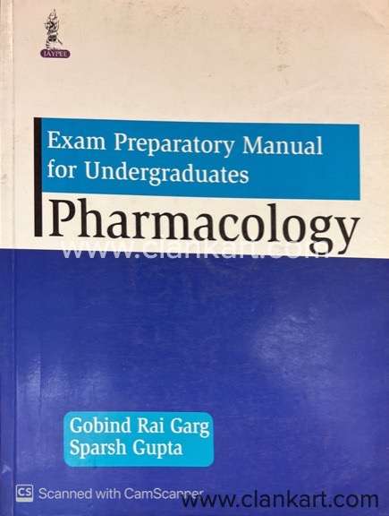 Exam Preparatory Manual for Undergraduates PHARMACOLOGY