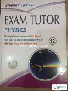 Exam Tutor Physics For CLASS 12