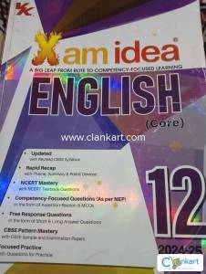 Exam idea English class 12