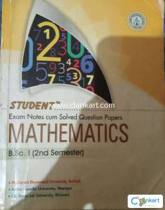 Exam notes solved questions paper  bsc 1, (2 nd sem )