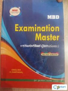 Examination Master of English class 10th