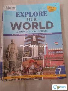 Explore our world a book of social science Arya book depot for class 7