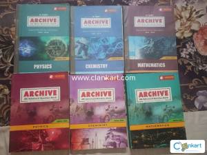 FIITJEE Archive (Mathematics/Physics/Chemistry)(Mains + Advanced)