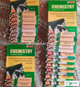 FIITJEE Chemistry Study material, Set of 21 books, Classes 11 & 12