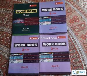 FIITJEE JEE Mains and Advanced Workbooks (set of 4 books)