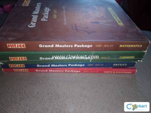 FIITJEE PHYSICS CHEMISTRY MATHS BOOKS AND SOLUTIONS GRAND MASTER PACKA
