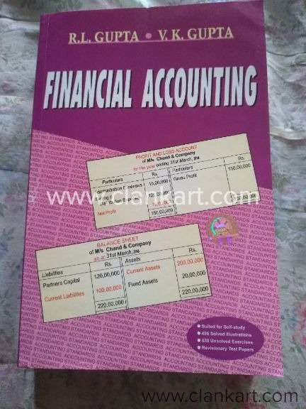 FINANCIAL ACCOUNTING RL GUPTA VK GUPTA