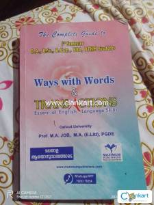 FIRST SEMESTER TRANSACTIONS AND WAYS WITH WORDS GUIDE