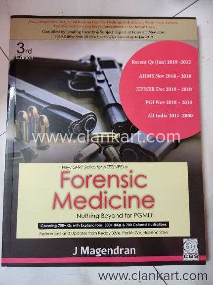 FORENSIC MEDICINE NEET PG PREP BY J MAHENDRAN