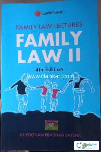 Family Law II (4th Edition) by Dr. Poonam Pradhan Saxena