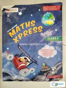 Fifth edition Maths Xpress Class 4 by macmillan education for INR 170